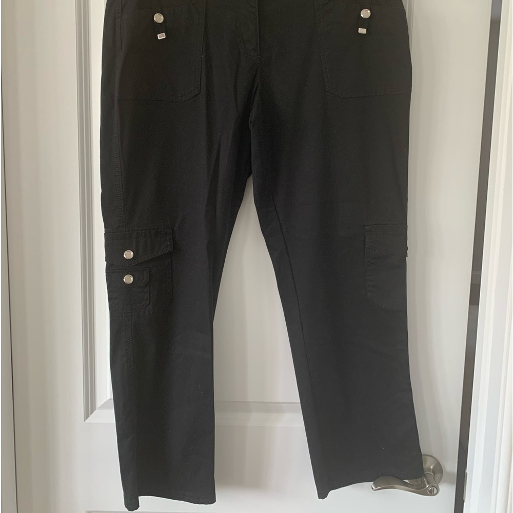 White House Black Market cropped spring pants
